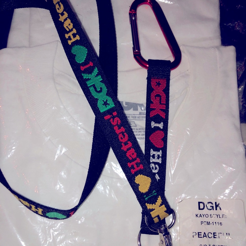 DGK TUNER TEAM Lanyard/Keychain Combo